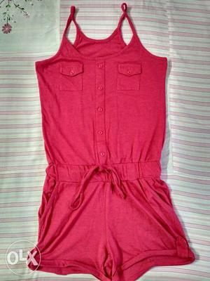 Jumpsuit (purchased from max, size small, pink