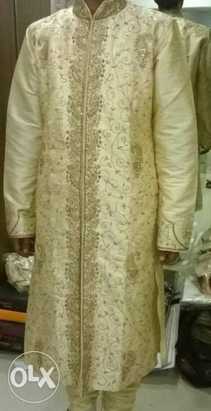 Men's sherwani in very good condition once used