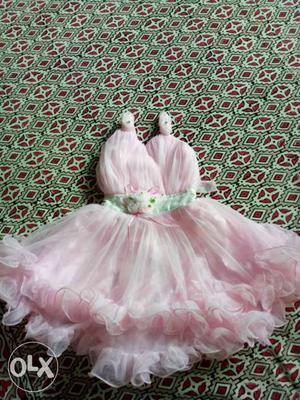Pink frock size 20