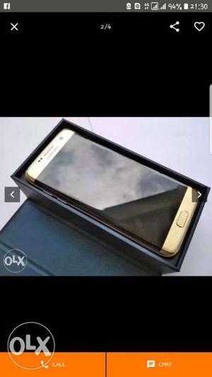 Samsung s7 edge gold 7 month usge good condition