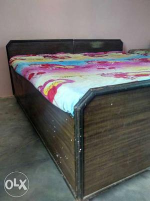 Three years old double box bed for sale