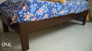 3x6 4 months old bed with mattress