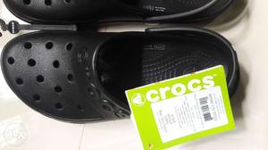 Black Crocs Clogs size 5