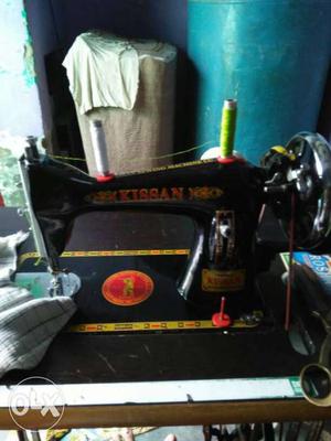 Black Kissan Sewing Machine