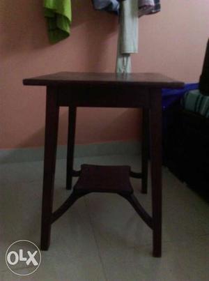 Black Wooden Side Table