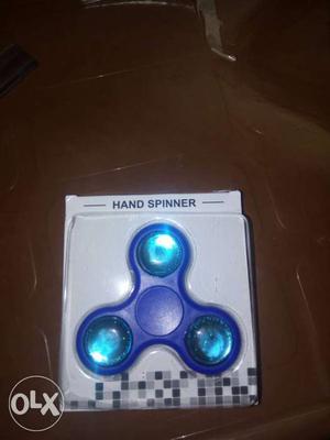 Brand new amazing spin time Blue Hand Spinner Box