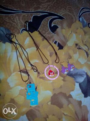 Cartoon Character Pendant Necklaces