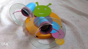 Caterpillar shaped light, ideal for children room
