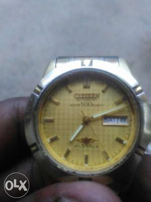 Citizen automatic water100resist 21jewels watch