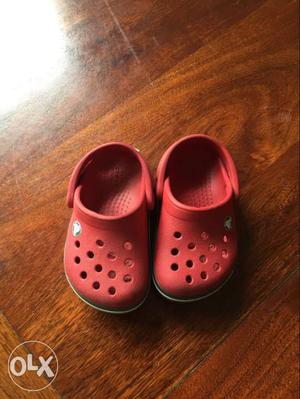 Crocs sandal for kids learning to walk