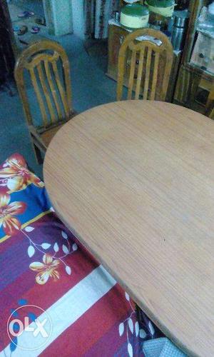 Excellent condition 6 seater dining table pure teak wood
