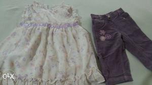 For 2 year child.. soft codray pant & Chifon
