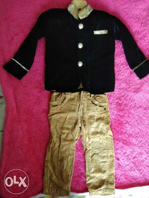 Indo Western party wear suit for 1yr old boy...