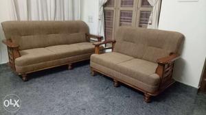 Just 3days old orginal teakwood sofa for