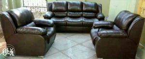 Leather Sofa (Wholesale Price) Unused and New only for 