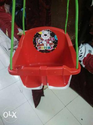 New Red And Green A1 Plastic Swing for children under 4