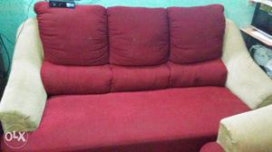 New sofa only 6 months used.. Purchased price
