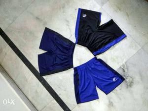 Nike fully lightweight febric Black-and-blue Shorts only rs.
