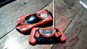 Orange Luxury Car Toy With RC