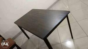 Rubber wood 4 seater table