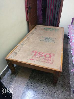 Single Bed/cot (6 x 3 ft) with mattress
