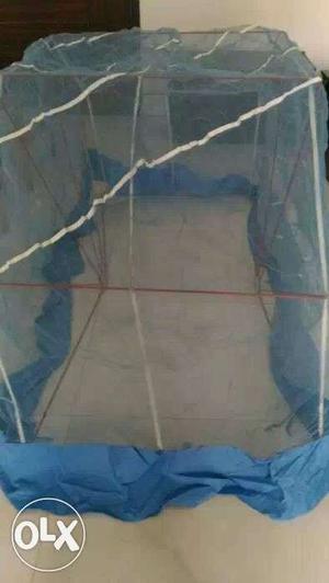Single bed mosquito net with frame