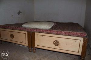 Wooden Double Bed