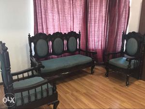  years old antique pure wood sofa set (3+1+1)