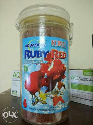 Aquadene Ruby Red Fish Food pack of 2ltr at