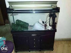 Aquarium tank and table, 4 ft size, 2 yrs old.