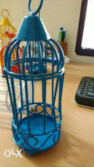 New Blue Steel Candle pet cage