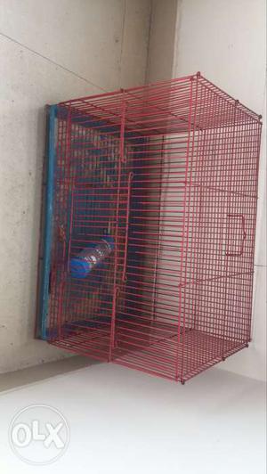 New Cage with water bottle for pet