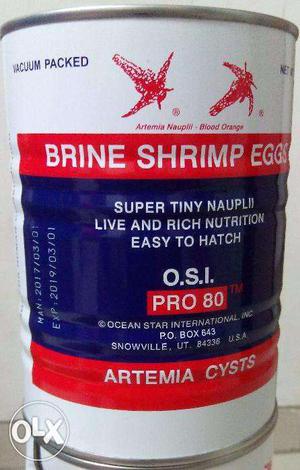 OSI Brine Shrimp Eggs (Artemia) 80 % + hatch rate