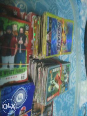 WWE and cricket attacks cards