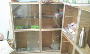 2 shelves (ghoda) and 2 display counter tables