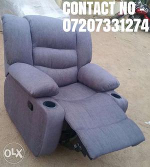 Designed dual fabric recliners, and manual recliners sofas