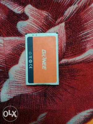Gionee  mAh battry good condition no any fult
