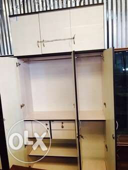 Great Quality Wardrobe with storage and over head