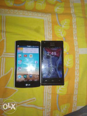 One is of LG company other is of xolo...mol bhav