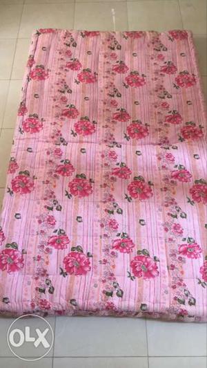 Pink And Red Floral Mattress