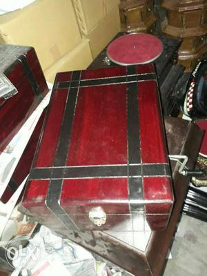 Red And Black Trunk Box