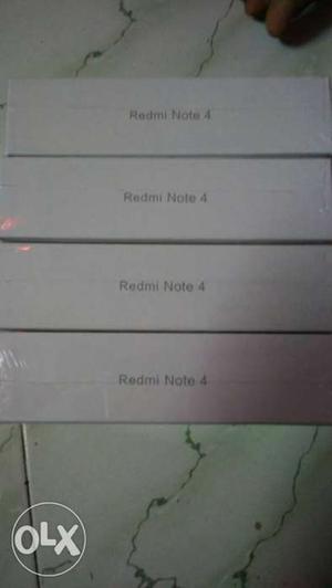Redmi note 4 64gb 4gb ram brand new seal pack
