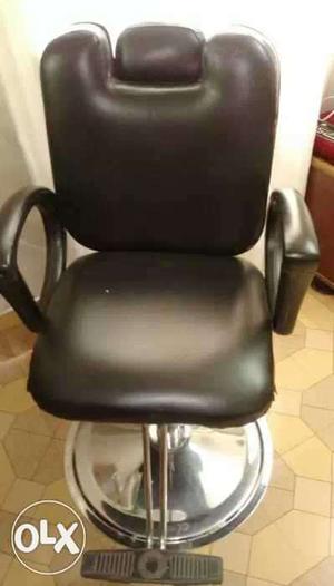 Salon chair with revolving movement..with up nd