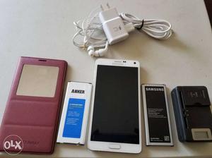 Samsung Galaxy Note 4 (white)-not Interested In Exchange