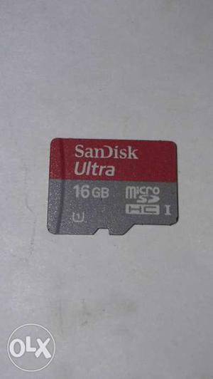 SanDisk ultra 16 Gb, Sd card memory card, brand