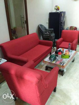 Sofa Red Colour New(+Brown colour sofa)