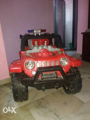 Toy jeepsy self drive good condition