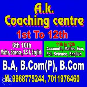 A.k. Coaching Centre