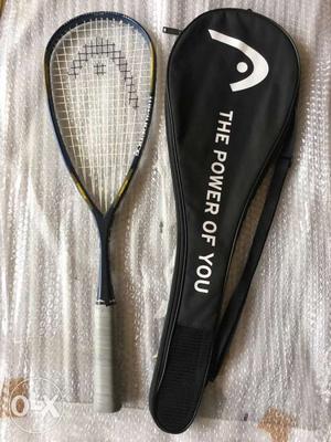 Brand New Head Squash Racquet with Over Grip