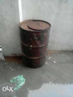 Brown Steel Drum Container